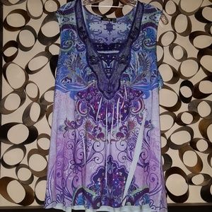 Blue APT. 9 women's shirt